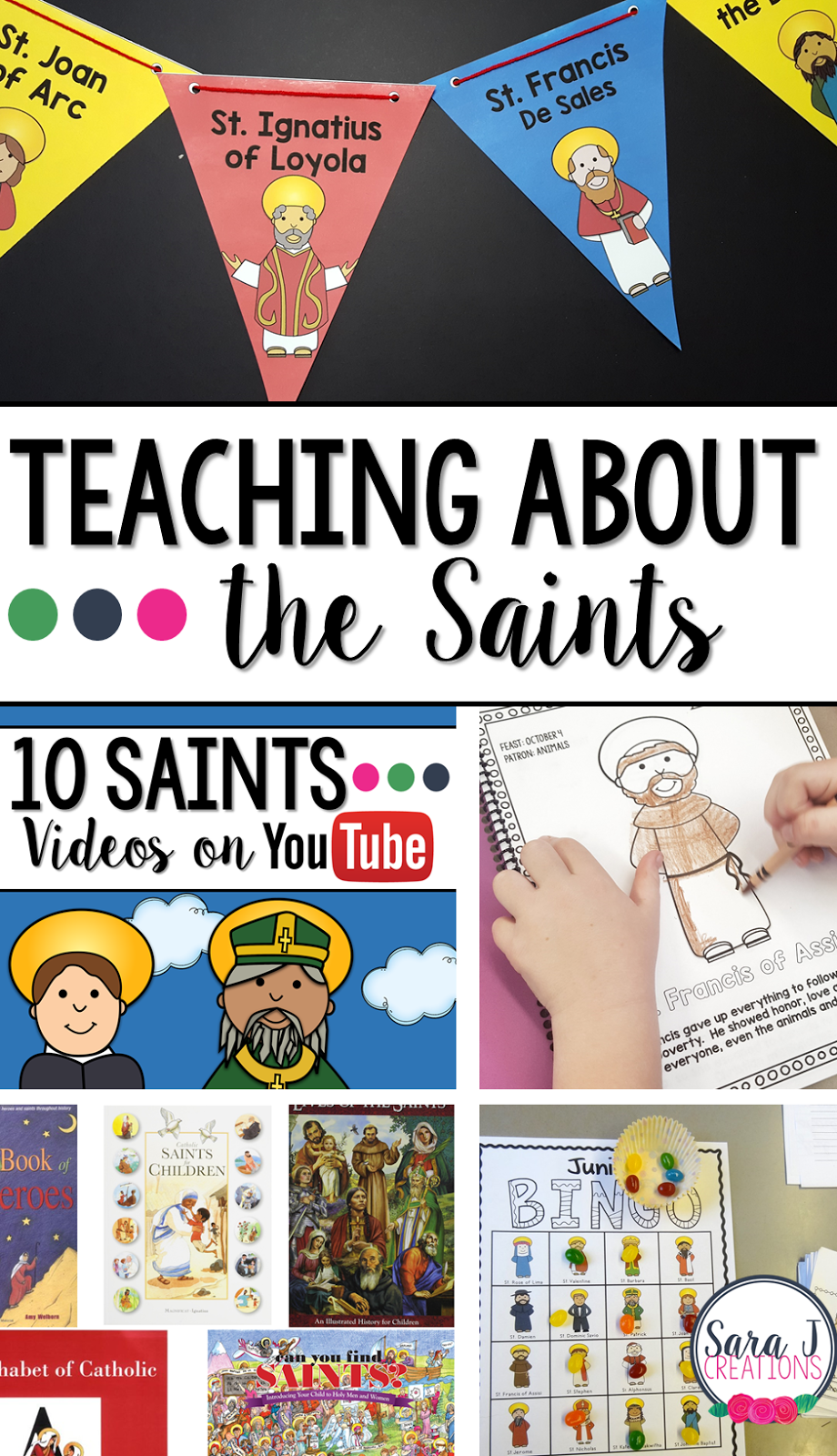 Catholic Saints For Kids, Catholic Schools Week, Catholic Religious ...