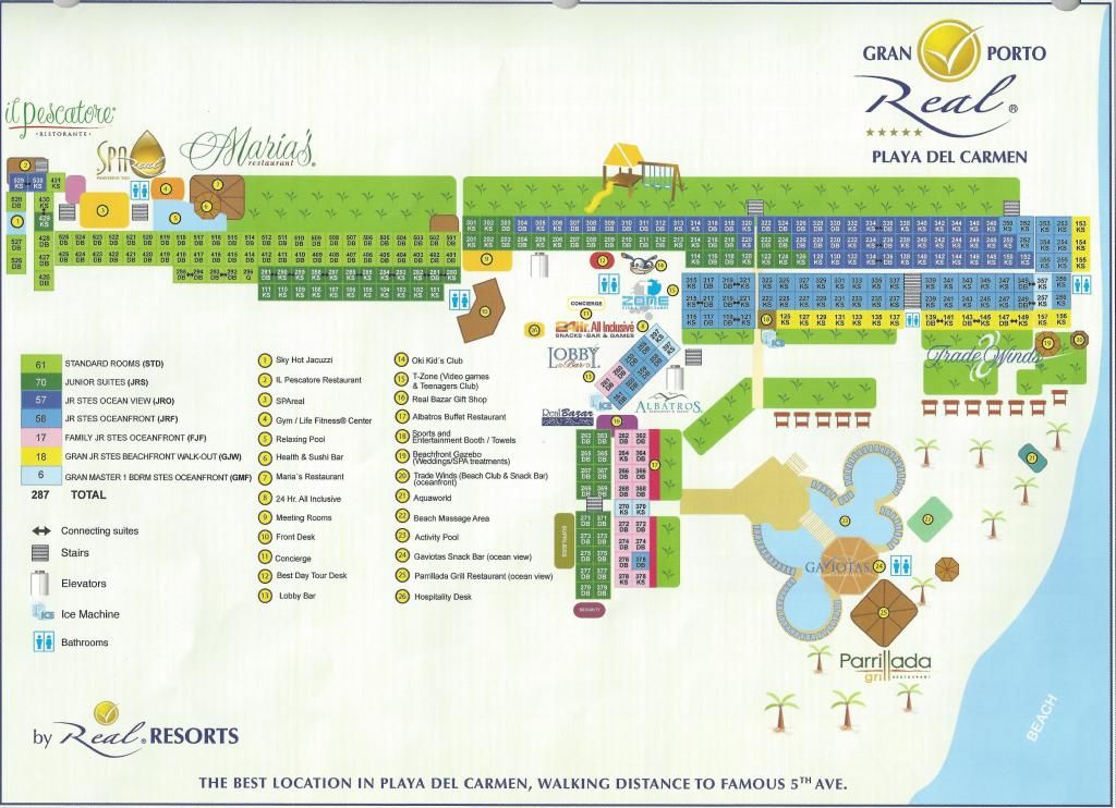 Resort map | Playa del carmen, Resort, Best location