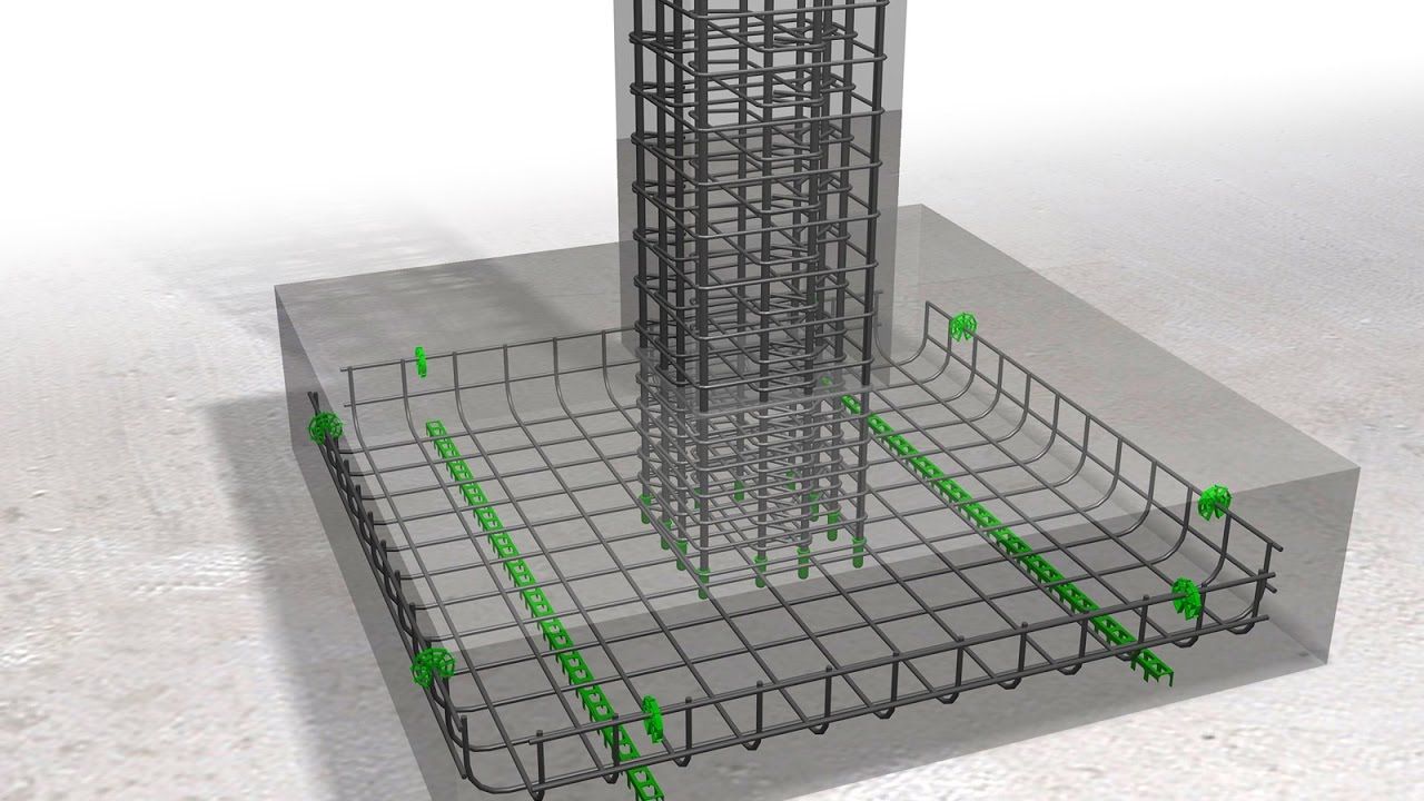 Placement of Rebar in Footings - Horizontal and Vertical Rebars - The ...