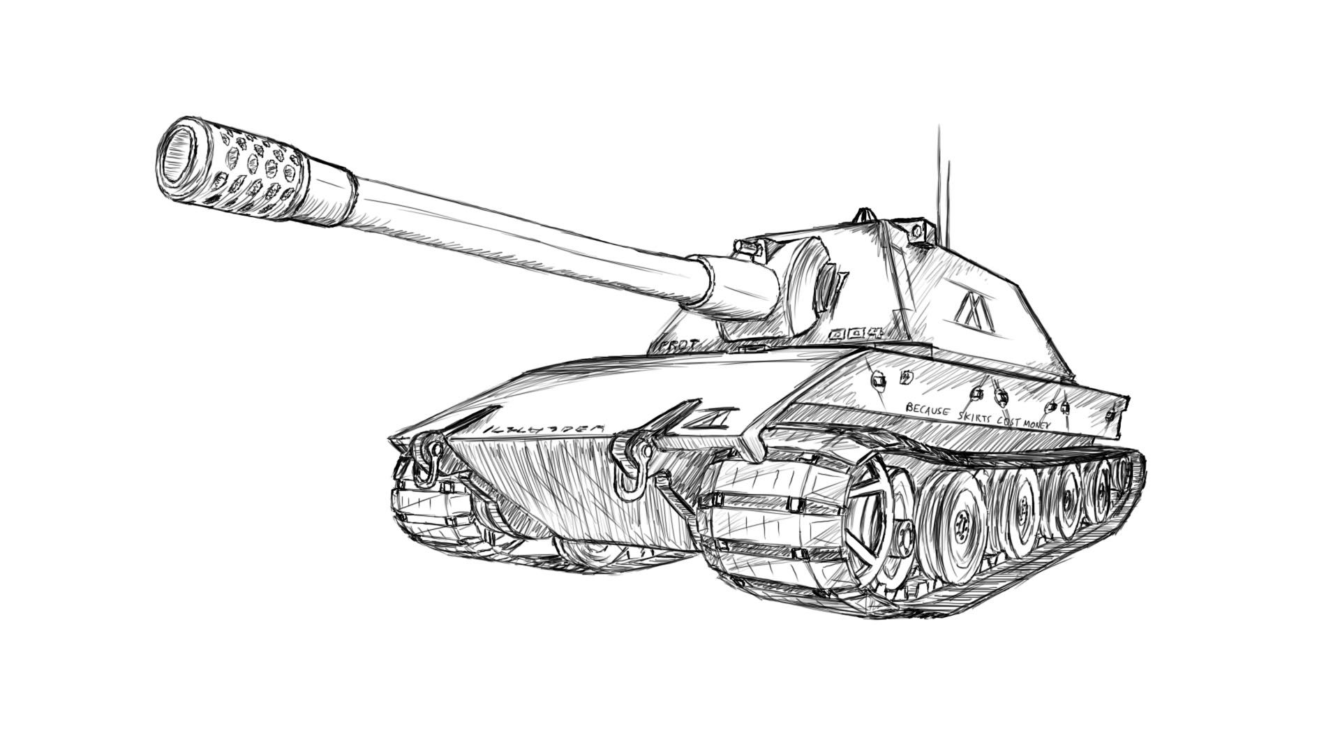 Aggregate 80+ tanks sketch latest - in.eteachers