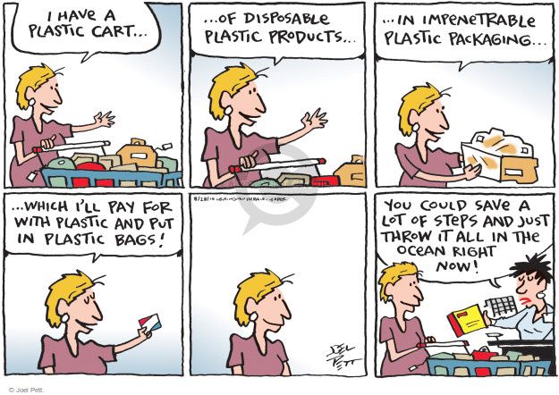 Comic Strip On Plastic Pollution ~ Pollution Plastic Comic Gocomics ...