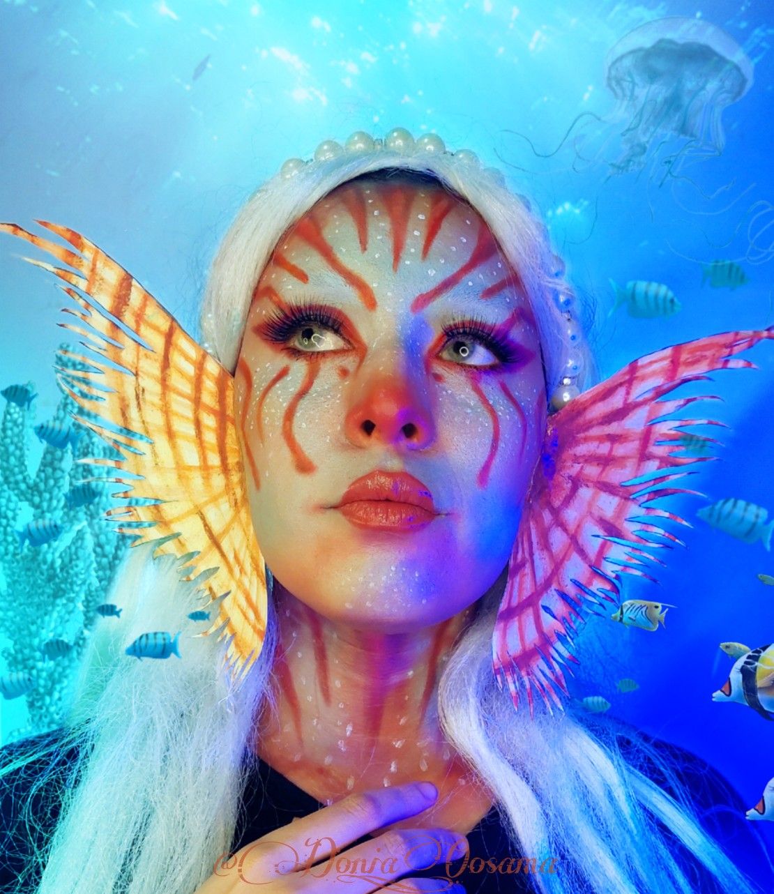 #mermaid #mermaidmakeup #makeup #makeupart #makeuplooks # ...