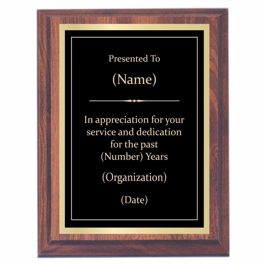 Appreciation Premier Award Plaque | Award plaque, Award plaques, Plaque