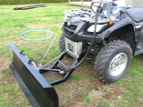 Best ATV plow ever. | Atv plow, Best atv, Atv attachments