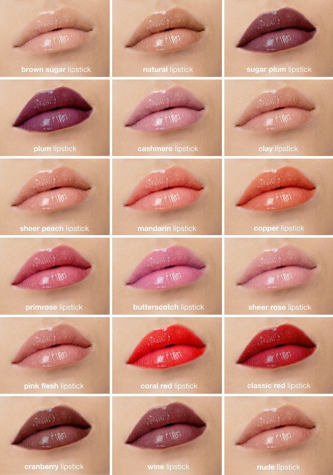 Organic lipstick, what's your favourite colour? Shop