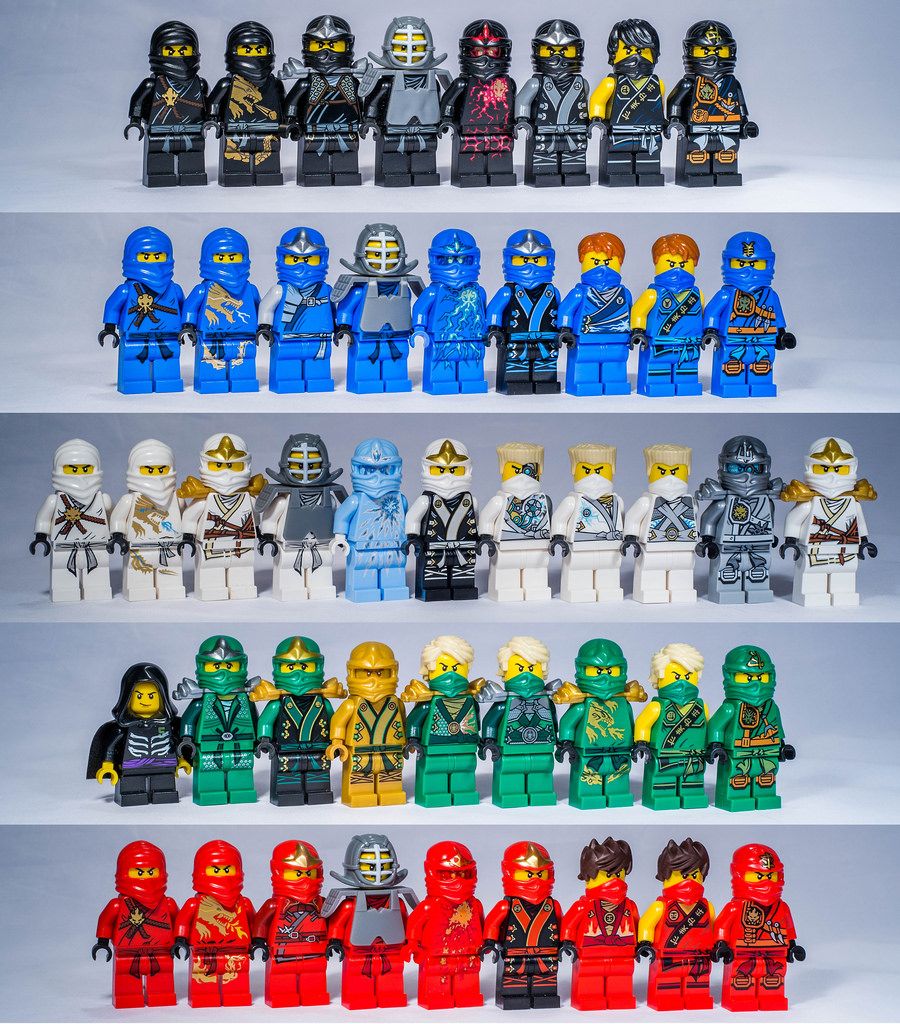 Lego Ninjago Figures Set