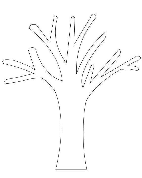 Tree Templates, Templates Printable Free, Printouts, Trees For Kids ...