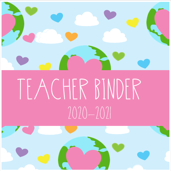 Teacher Binder Cover 2022-2023 | Teacher binder covers, Teacher binder ...