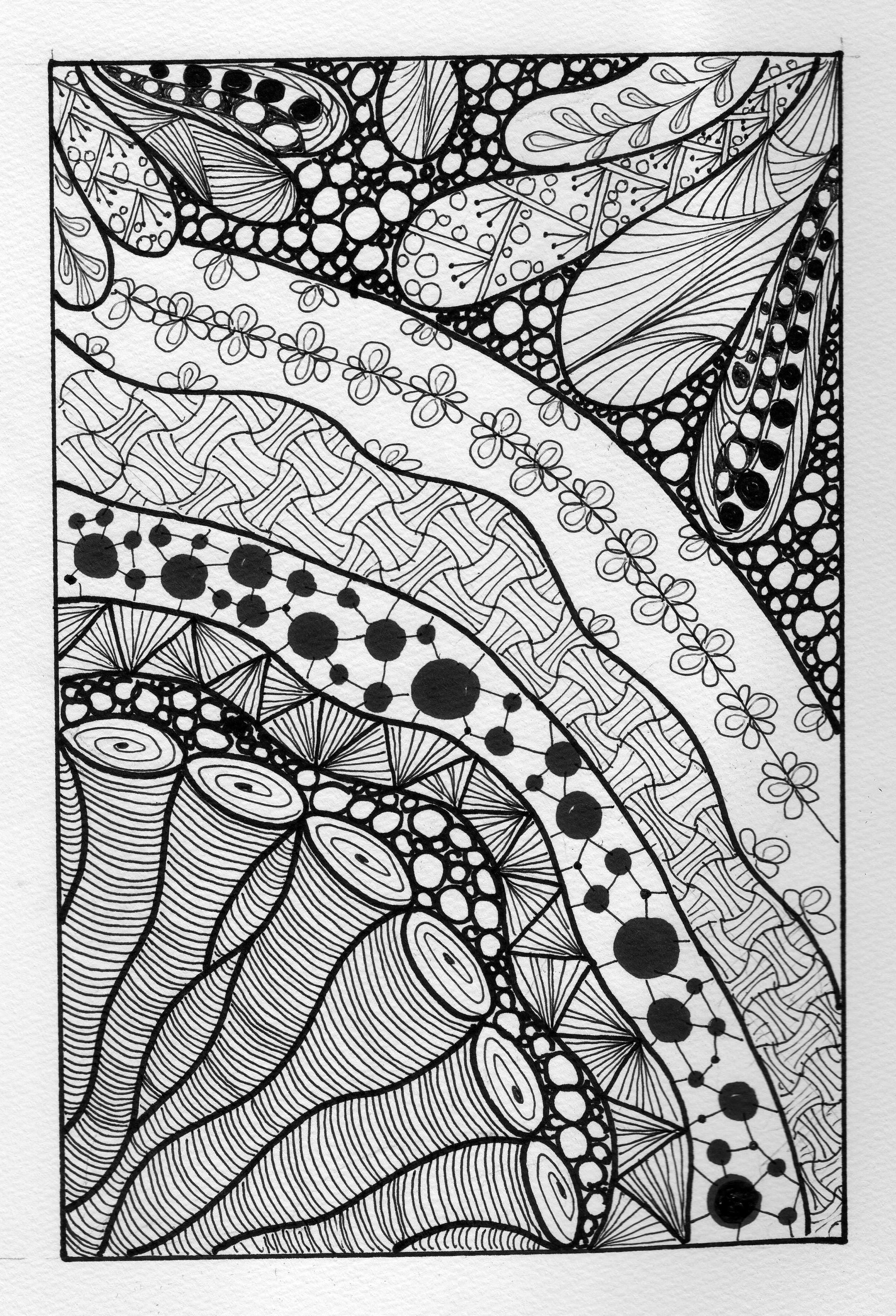 Zentangle Drawing Ideas