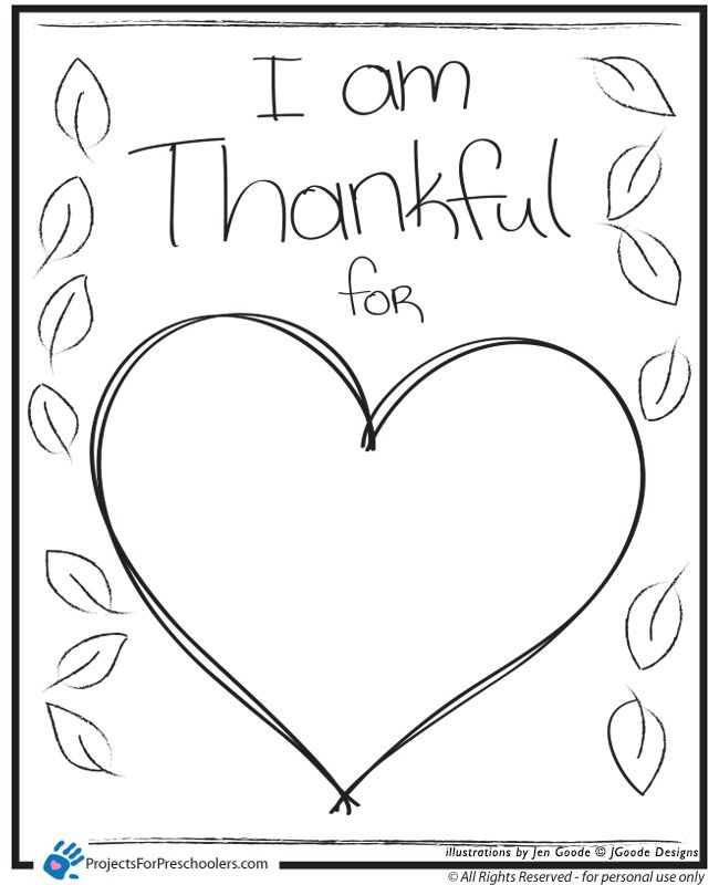 I Am Thankful For Printable Pdf Free image.