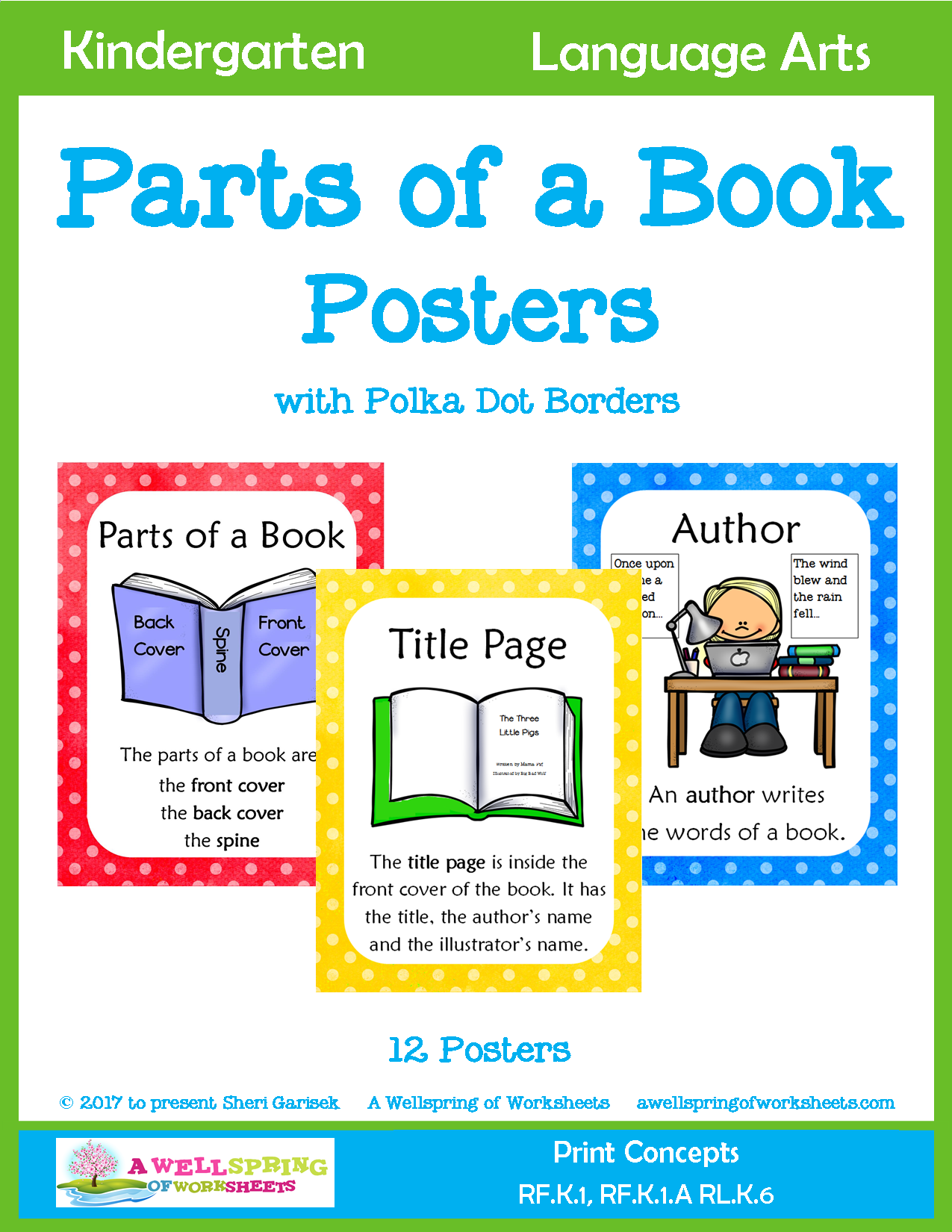 Parts of a Book Posters | Parts of a book, Book posters, Concepts of print