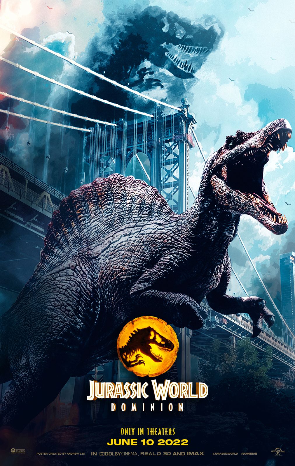 Jurassic World Dominion Film Poster