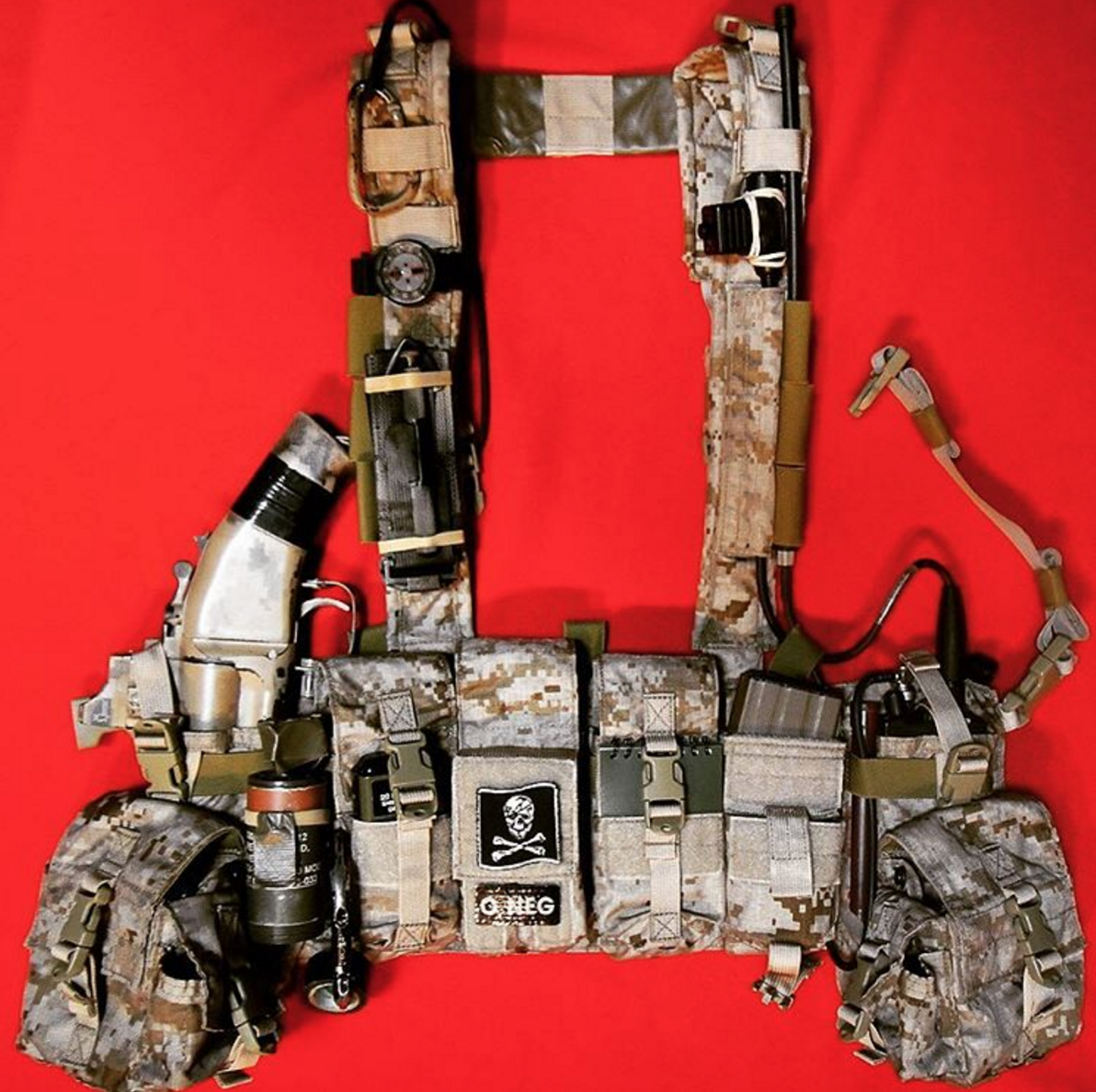 1961G with Launcher in MBITR pouch Plate Carrier Setup, Prepping Gear ...