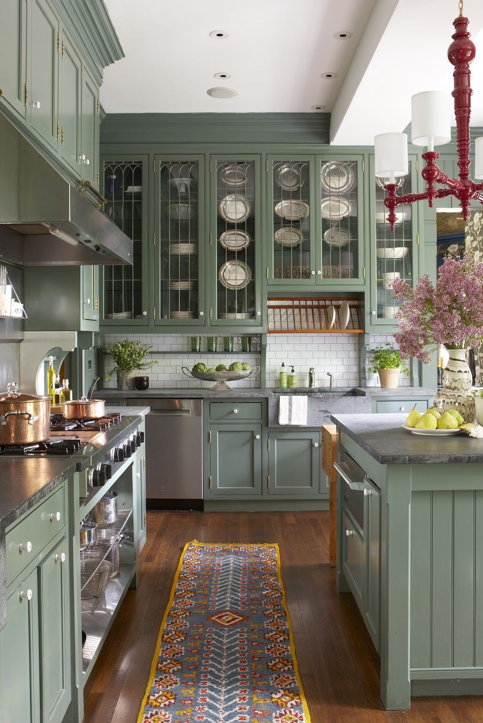 These Gorgeous Green Kitchens Will Make You Want to Paint Your Cabinets ...