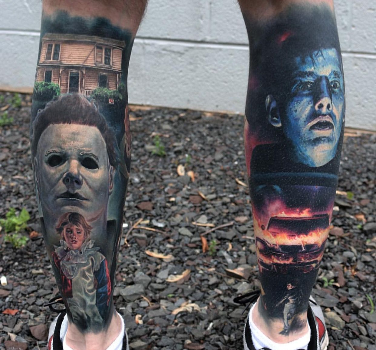 Pin by Mina Megido on Tattoo Pins Hyper realistic tattoo, Horror