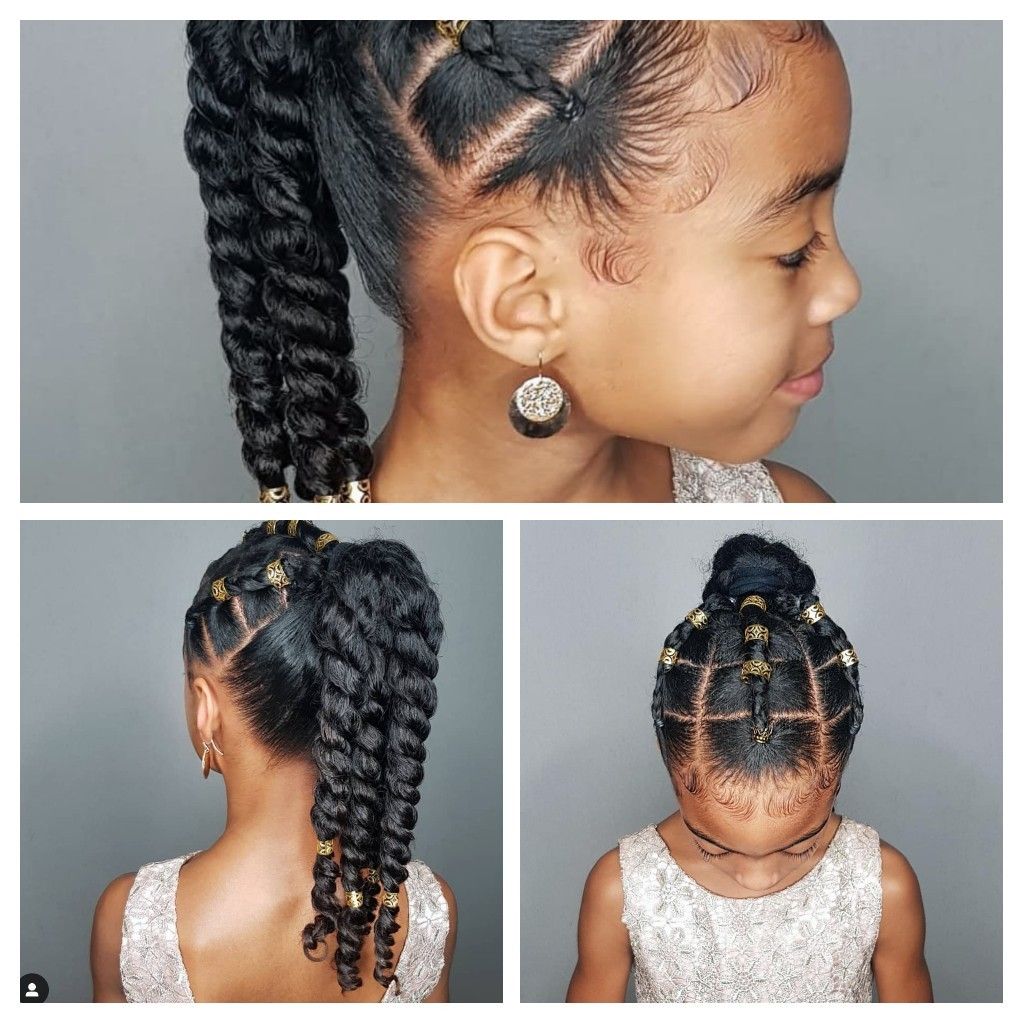 Cute and simple Black Kids Hairstyles, Natural Hairstyles For Kids ...