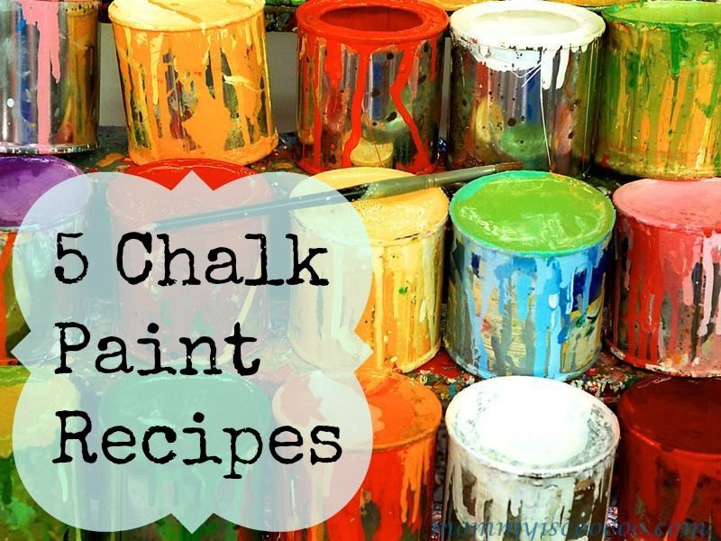 Supply list for all of your Chalk Paint Projects - If you make homemade ...