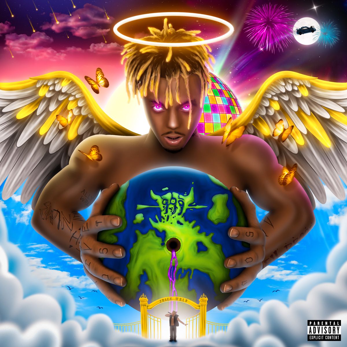 Juice WRLD - The Party Never Ends | Concept Cover Art | Custom album ...