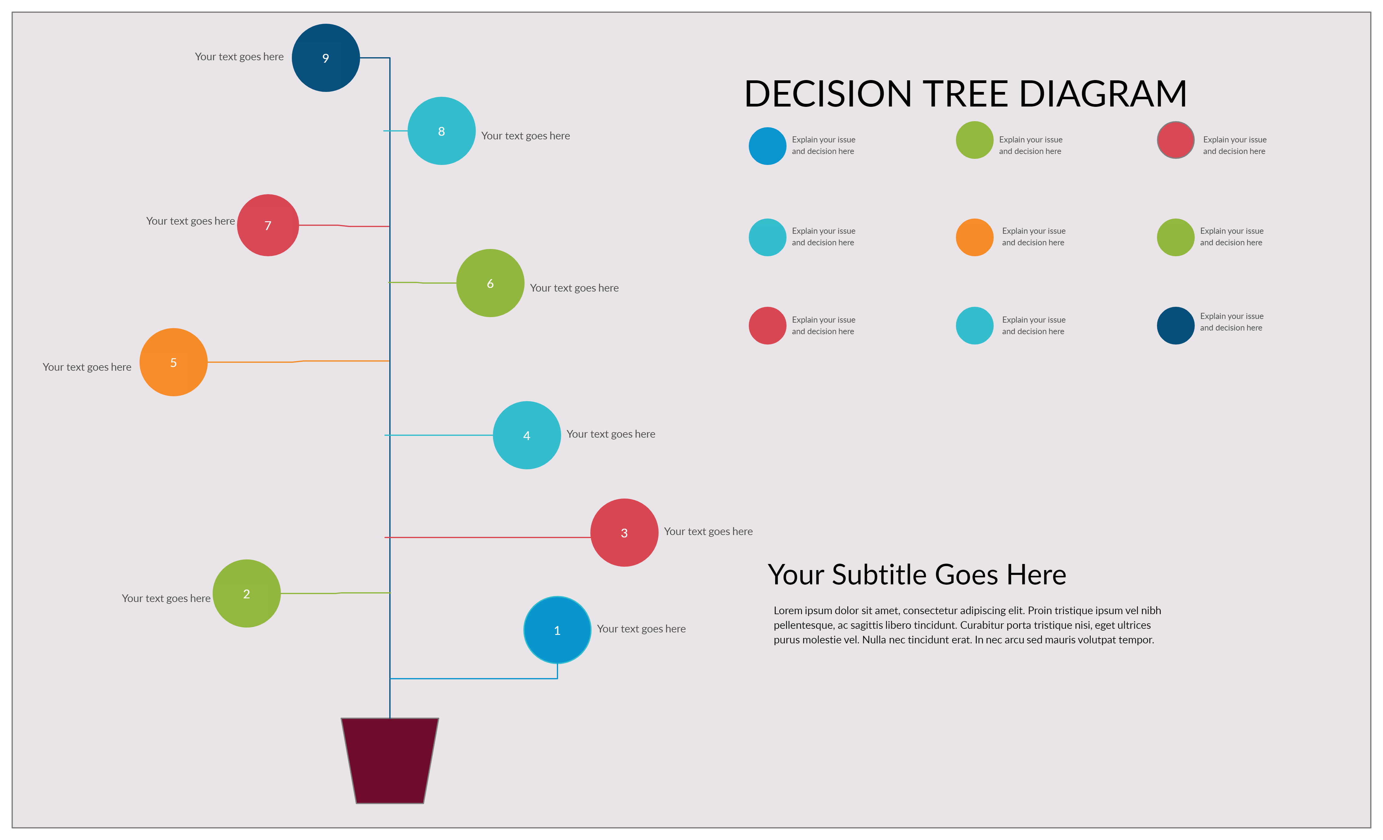 Decision Tree Diagram for Presentation - This diagram can be used as a ...