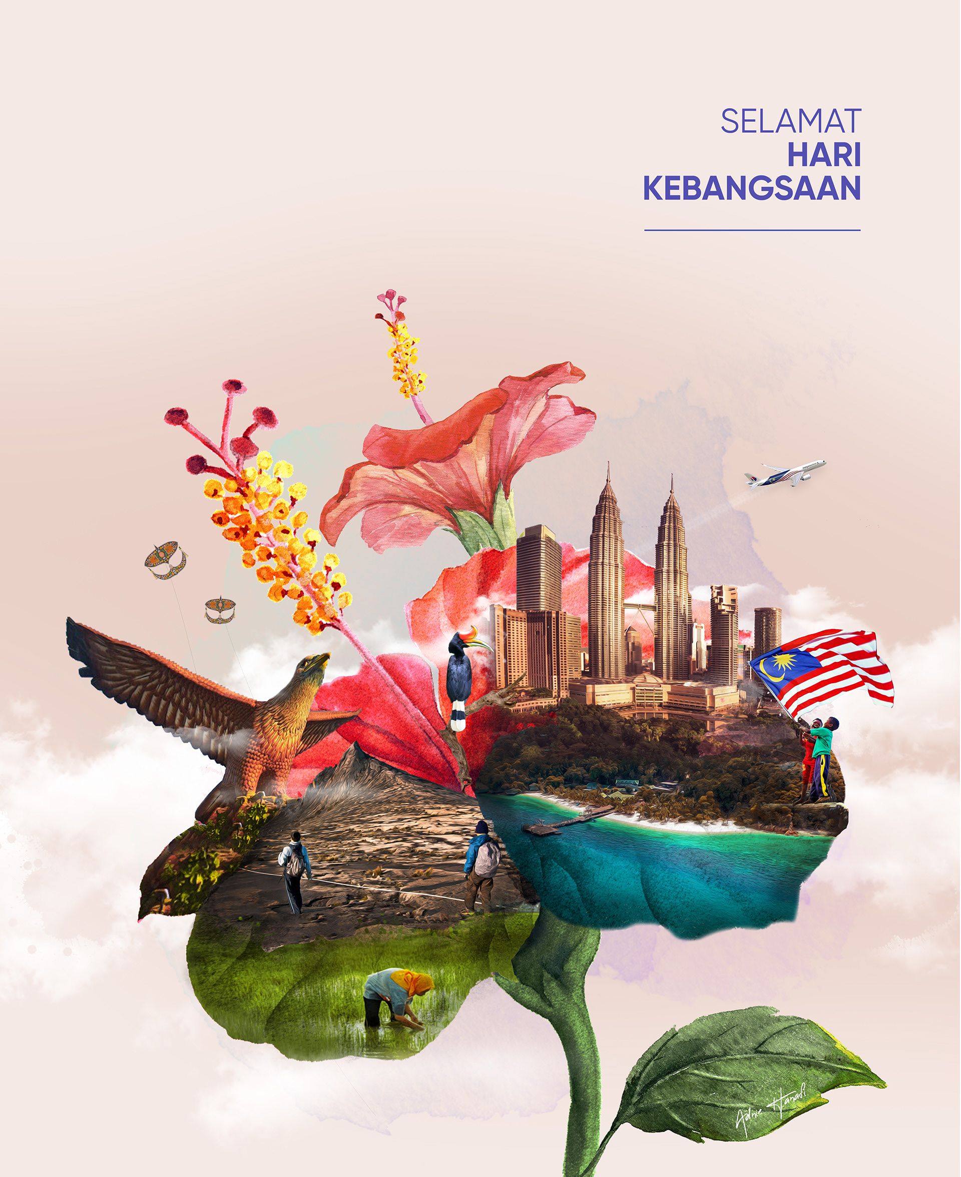 Poster Kebangsaan – Lakaran