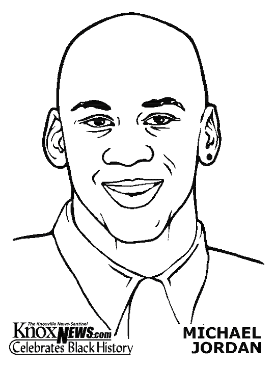 black history month coloring pages | coloring pages of michael jordan ...