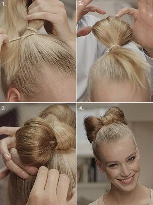 Get The Look Step By Step Guide To The Hair Bow Bow Hairstyle Hair Styles Summer Hairstyles