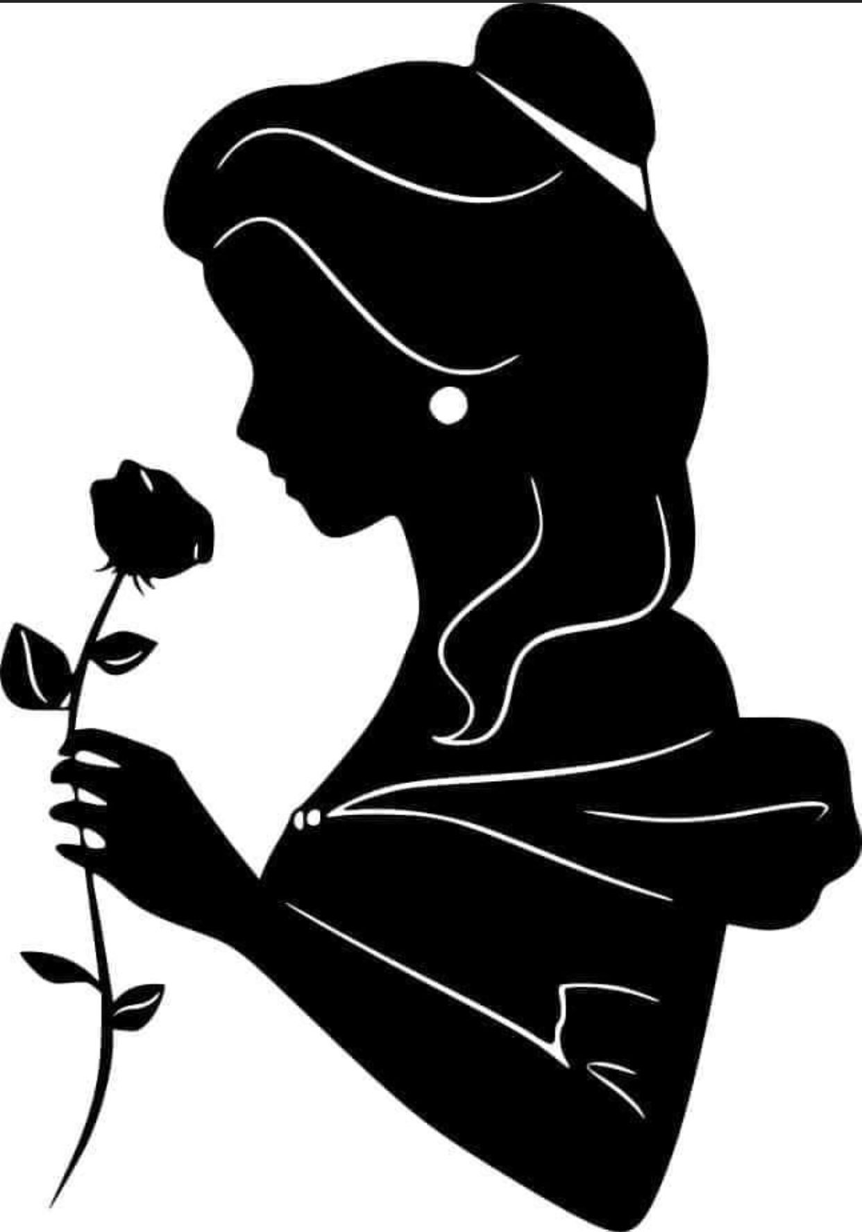 Silhouettes Disney, Disney Silhouette Art, Disney Princess Silhouette ...