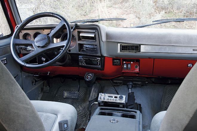 1991 K5 Blazer Interior