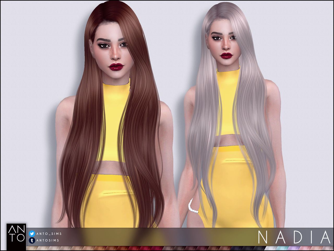 Sims 4 Anto Hair подборка фото, залил фото админ сайта