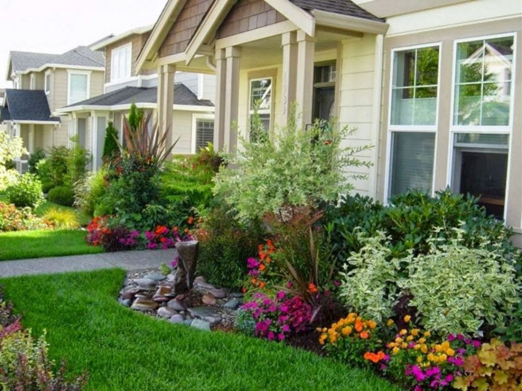 15 Incredible Front Yard Landscaping Ideas With Beautiful Colorful