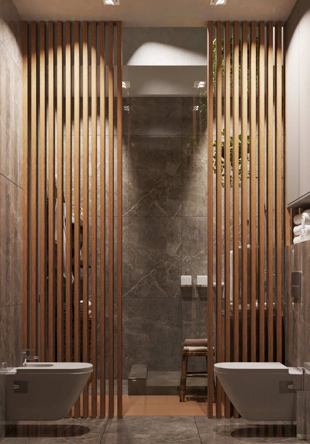 Amazing Bathroom Divider Ideas You Will Admire To see more