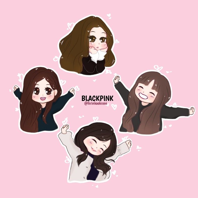 Hình nền chibi blackpink - \