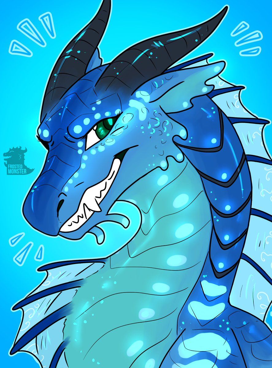 Tsunami wings of fire sticker by spxcepirate – Artofit