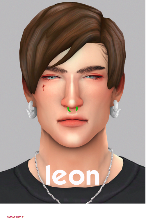 Leon Hair by Vevesims | Sims 4 hair male, Maxis match, Sims 4 characters