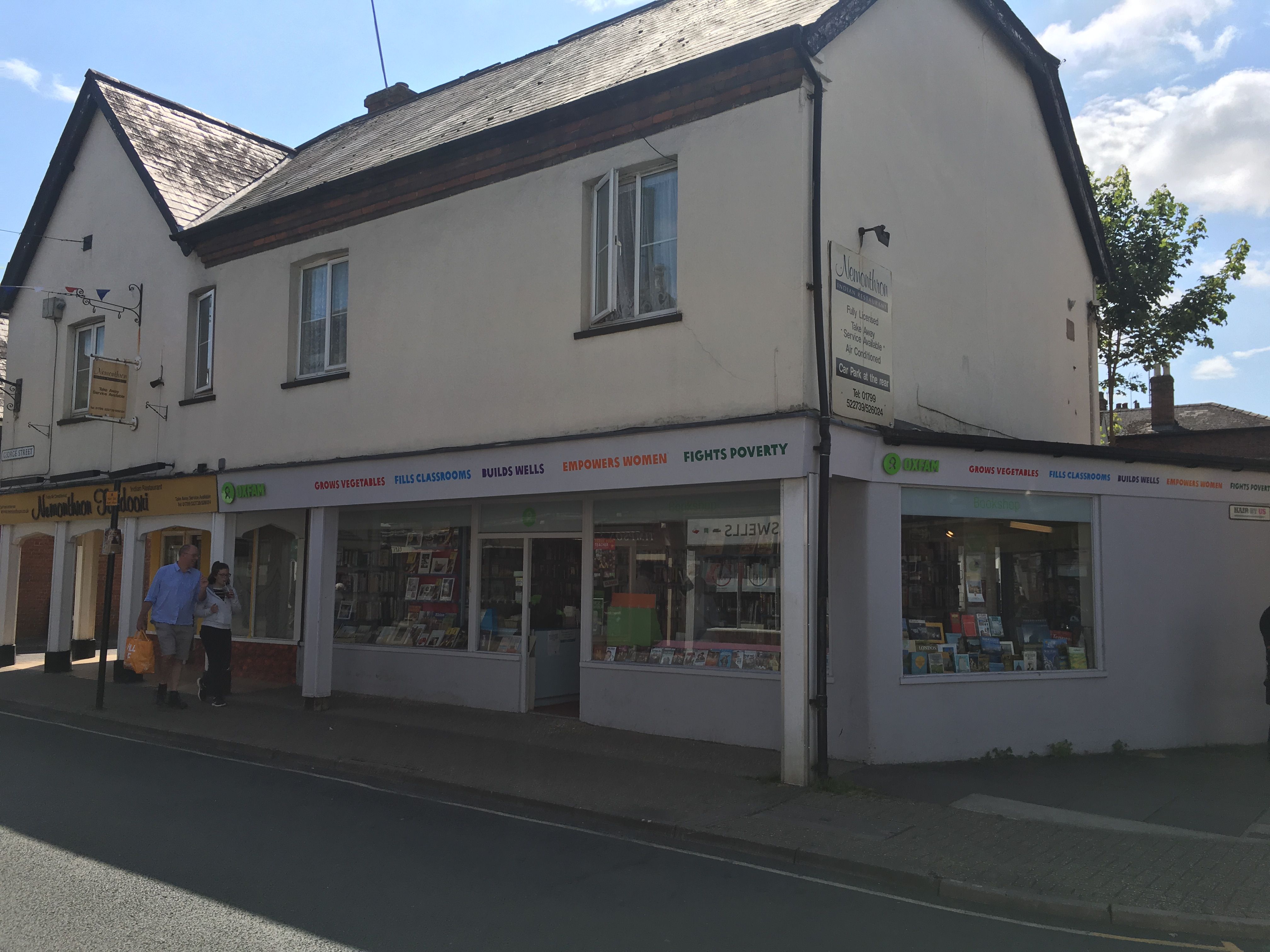 Artex and Asbestos Cement panel removal ☣️☣️ Oxfam shop in Saffron ...