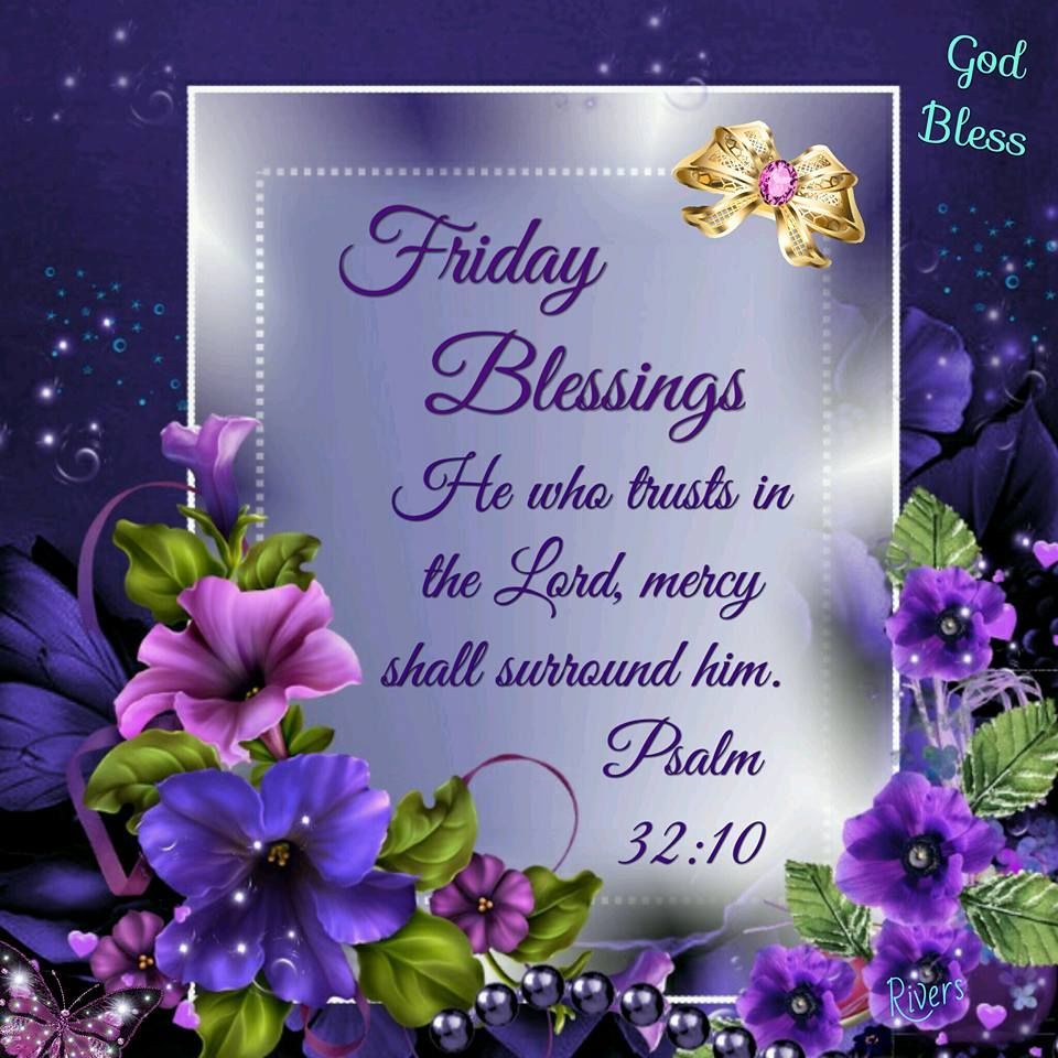 Good Morning Friday Blessings