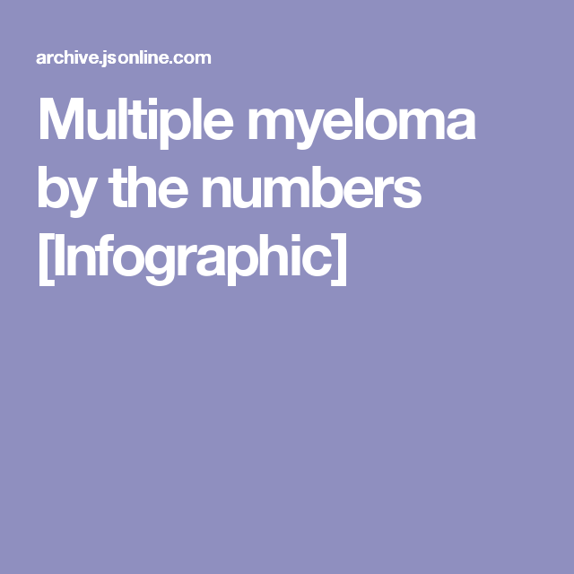 Pin on Multiple Myeloma