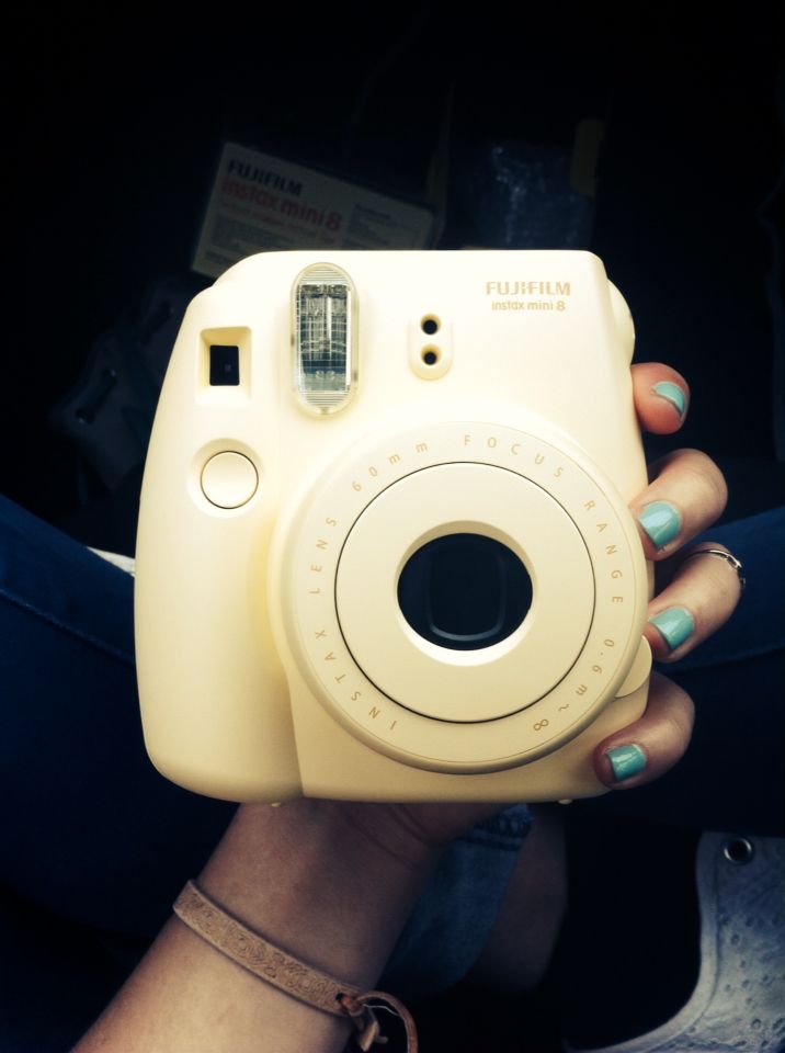 My baby #poleroid #camera Polaroid Camera, Fujifilm Instax Mini ...