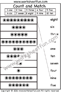 Spelling – Numbers in Words / FREE Printable Worksheets – Worksheetfun ...