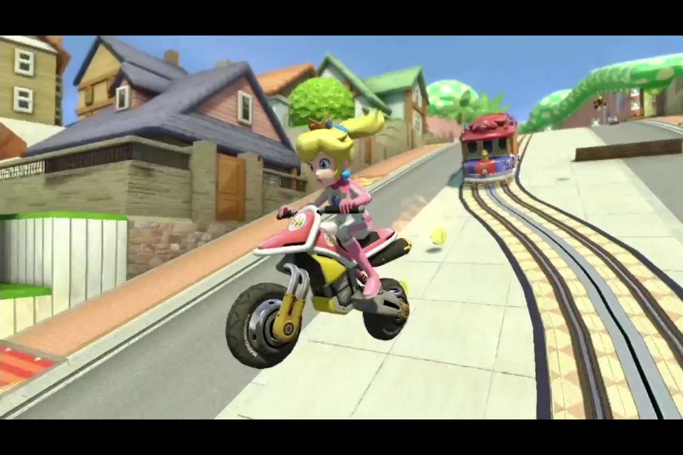 princess peach riding the bike Mario Kart 8, Wooden Toys, Princess ...