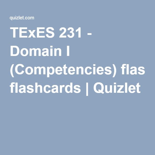 texes 231 domain i competencies flashcards teaching anki medical school english verbs