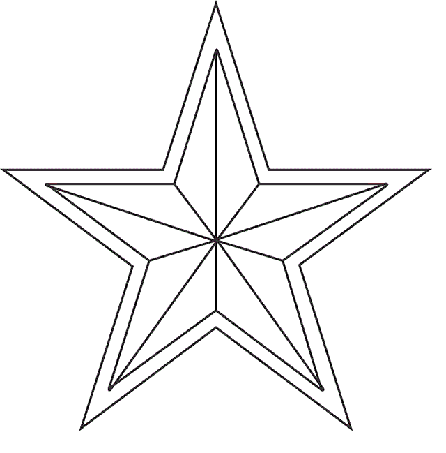 Star Coloring Pages For Kids Star Coloring Pages Free Coloring Pages Coloring Pages For Kids [ 649 x 640 Pixel ]