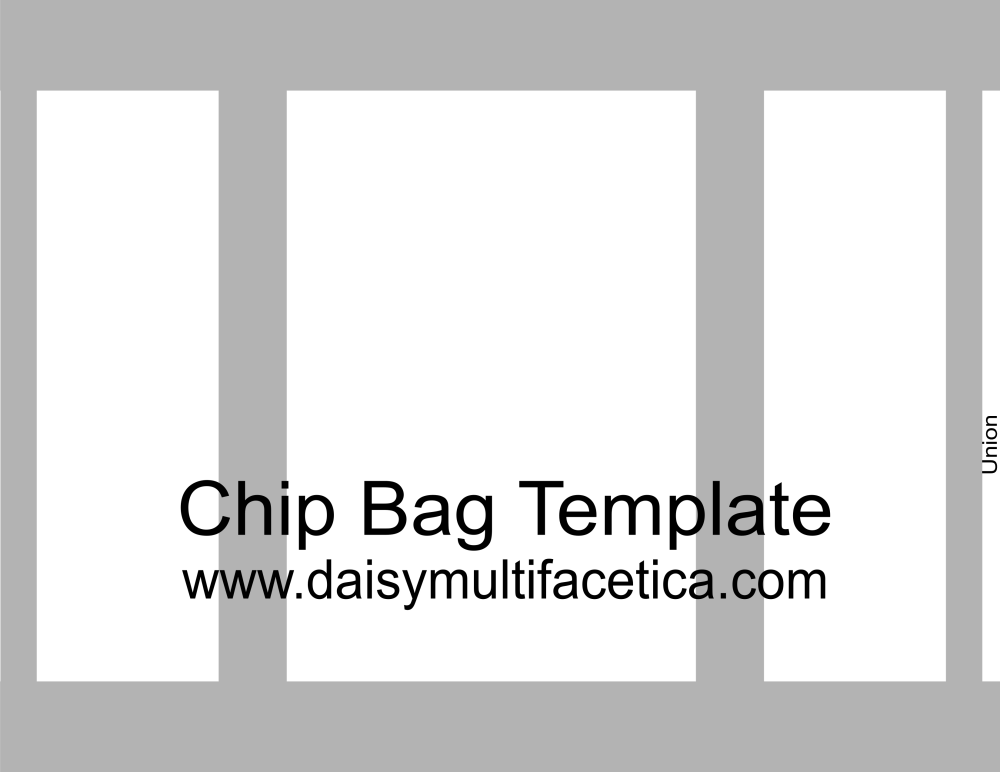 FREE Chip Bag Templates | All Occasion Chip Bags. - Daisy Multifacética ...