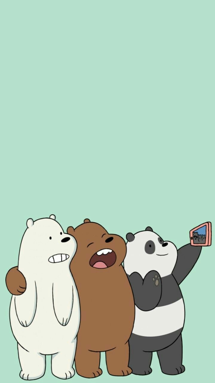 Pin by VarmyV on Cartoon | We bare bears wallpapers, Bear wallpaper ...