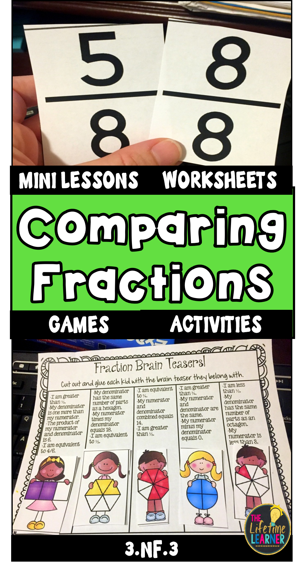 30++ Comparing Fractions Worksheet 3Rd Grade