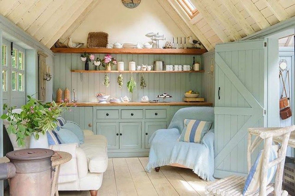 Brilliant Garden Shed Decorating Ideas 15 She shed interior ideas