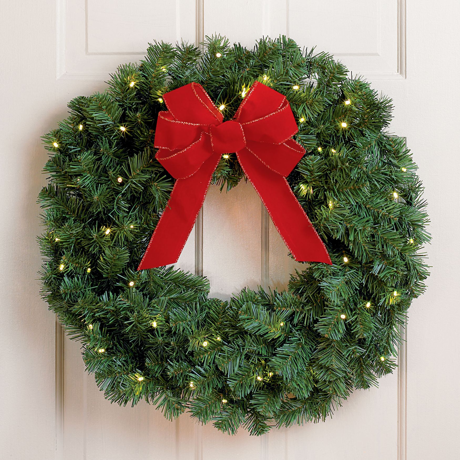 Outdoor Christmas Wreath Light Up at Rudy Pearson blog