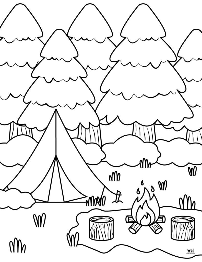 Endless Fun with 100 Unique Summer Coloring Pages