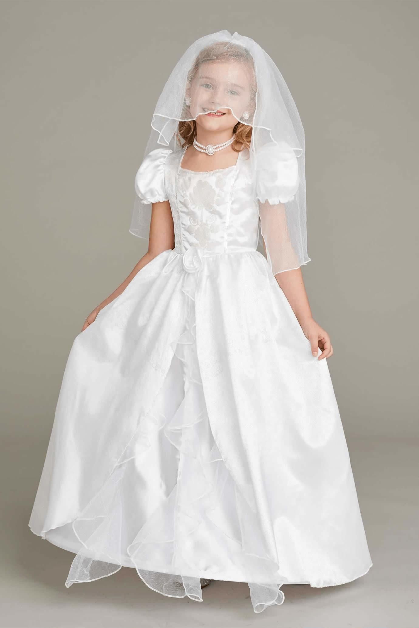 Bride Costume Play Set For Girls | Bride costume, Fairytale dress