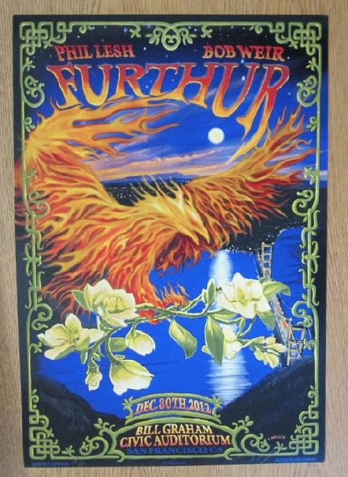 Furthur - December 30, 2012 - Bill Graham Civic - SF, CA - Artist ...